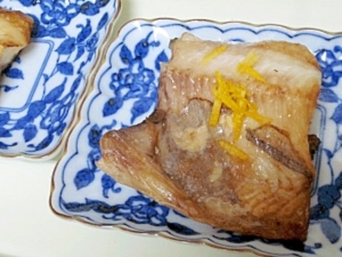 北海道産ホッケは脂がノリノリ♪　「香味塩焼き」